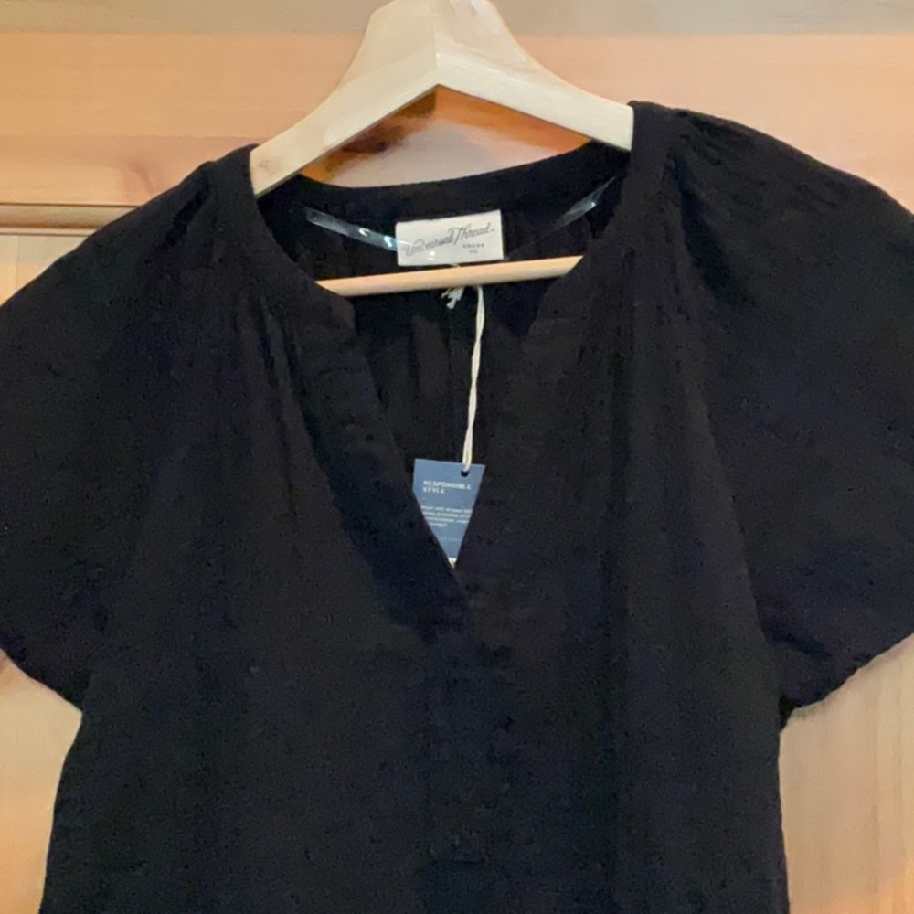 Universal Thread Black Mini Dress - Picture 2 of 4